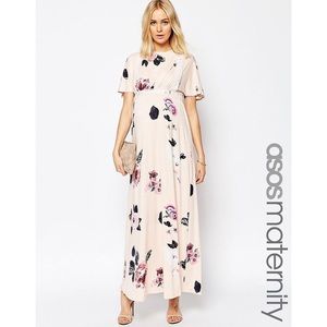 ASOS Maternity Angel Sleeve Dress